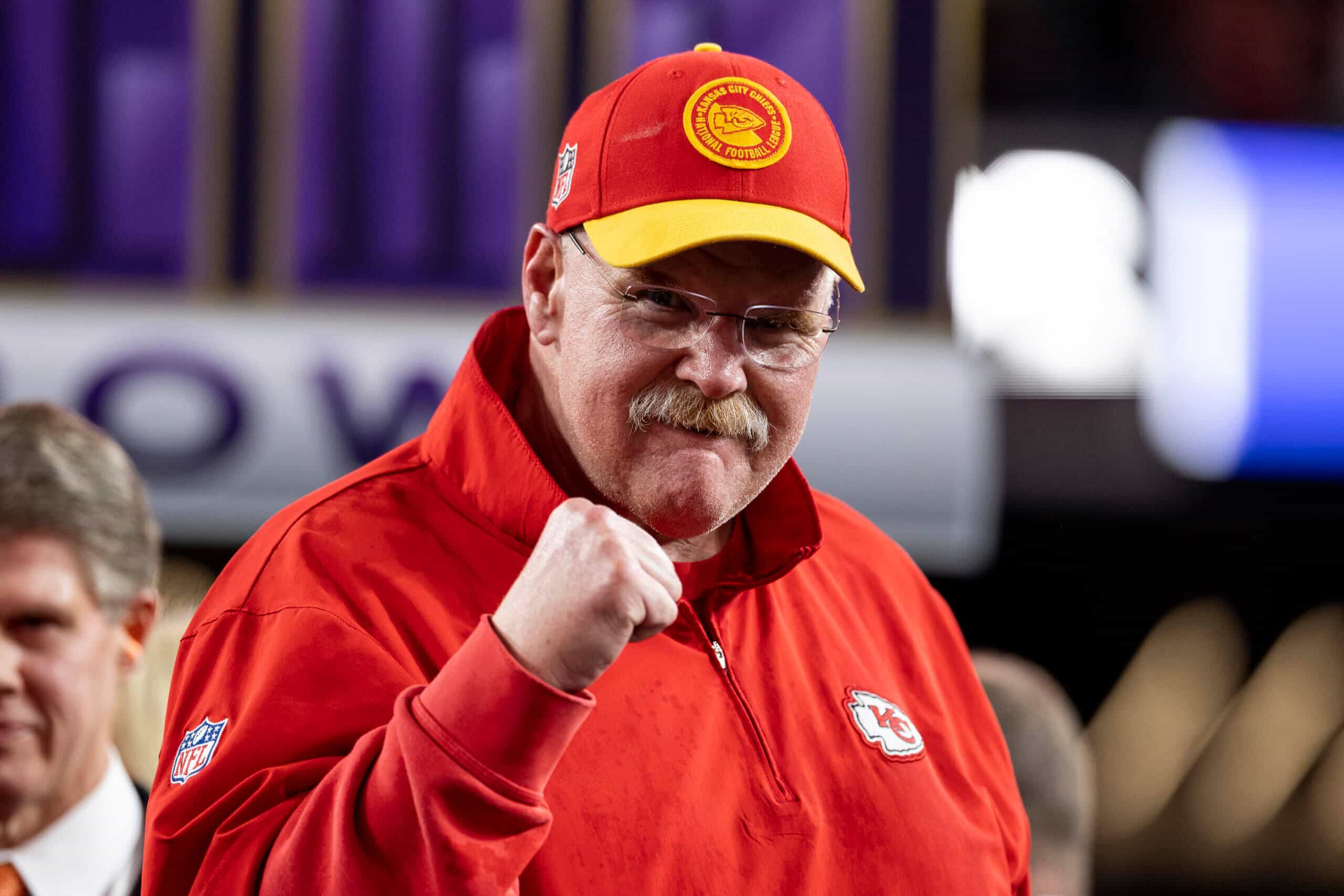 Andy Reid señala que su equipo ha tenido un año único.