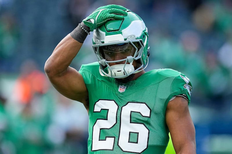 Saquon Barkley descansará contra Giants, no romperá récord.