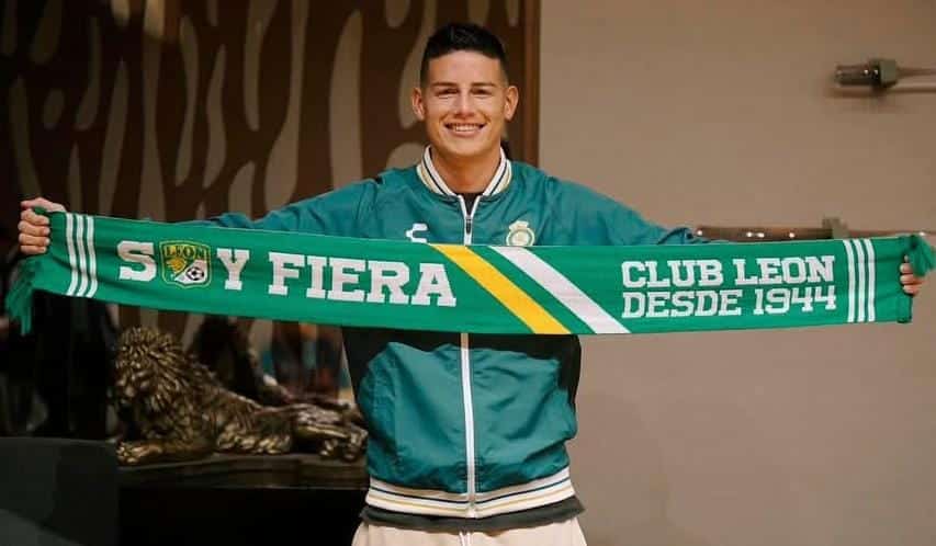 JAMES RODRÍGUEZ LE DIO EL SÍ AL CLUB LEÓN INVESTIGANDO CON JUGADORES COLOMBIANOS QUE HAN ESTADO EN LA INSTITUCIÓN