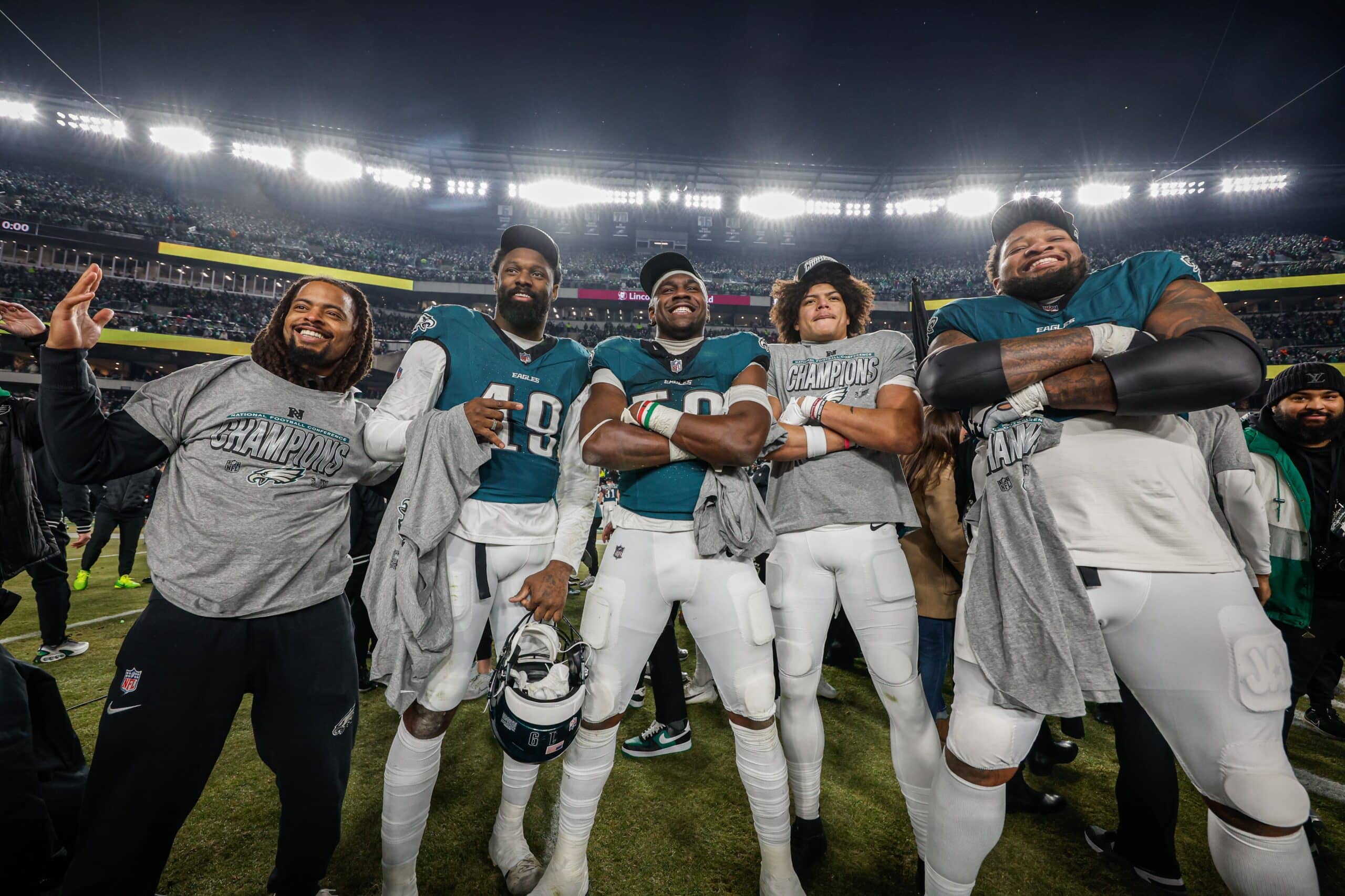 NFC CHAMPIONSHIP NFL EAGLES 2025