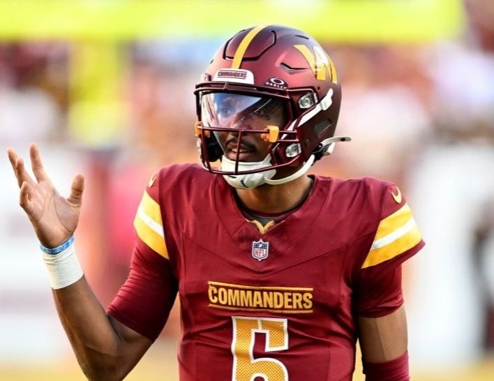 Jayden Daniels lidera la carrera del novato del año de la NFL.