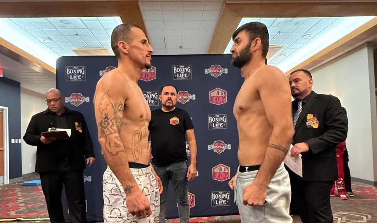 Adrián Vargas vs Sachin Rohila (6 rounds) peso welter.