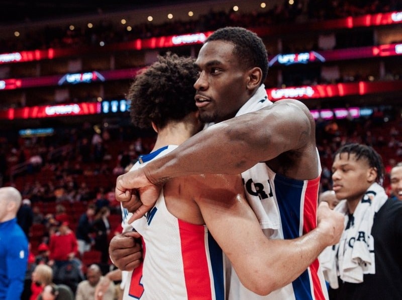 Los Detroit Pistons juegan hoy en la casa de los Bulls.
