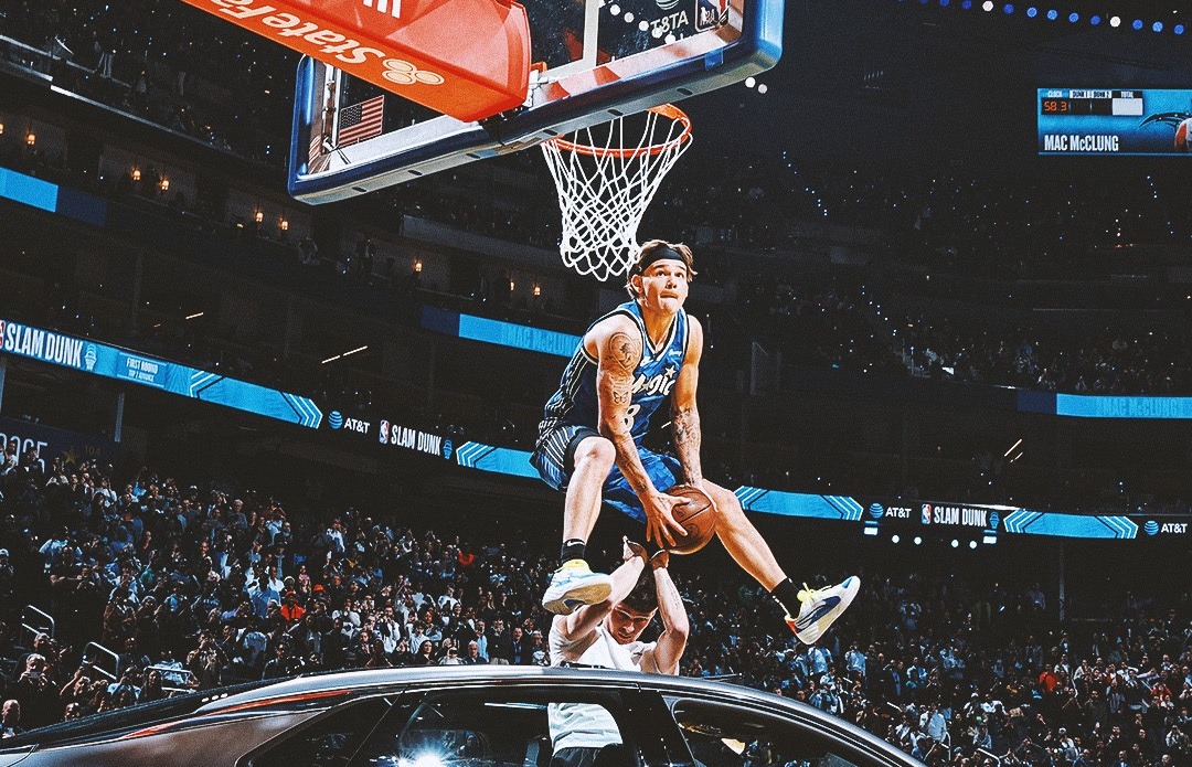 McClung igualó el récord de Nate Robinson, campeón en 2006, 2009 y 2010.