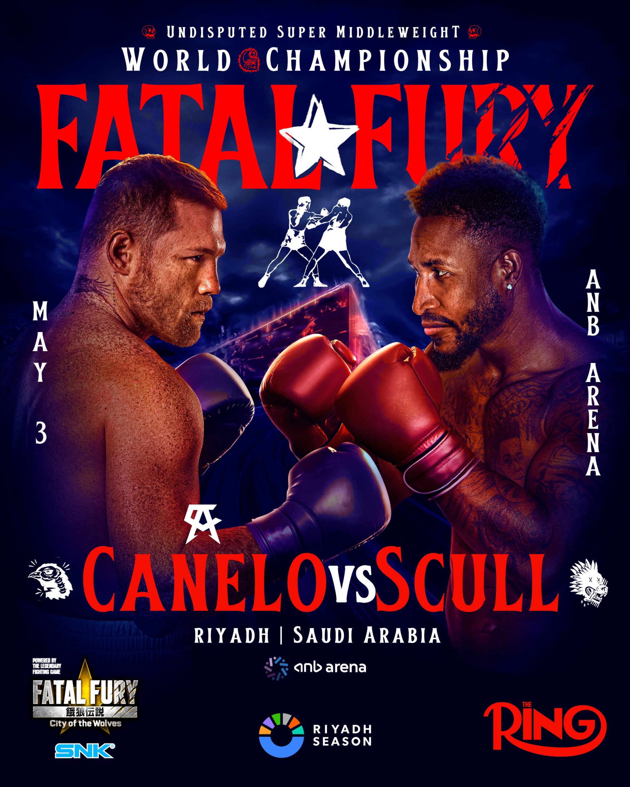 'Canelo' Álvarez vs William Scull se miden en el mes de mayo.