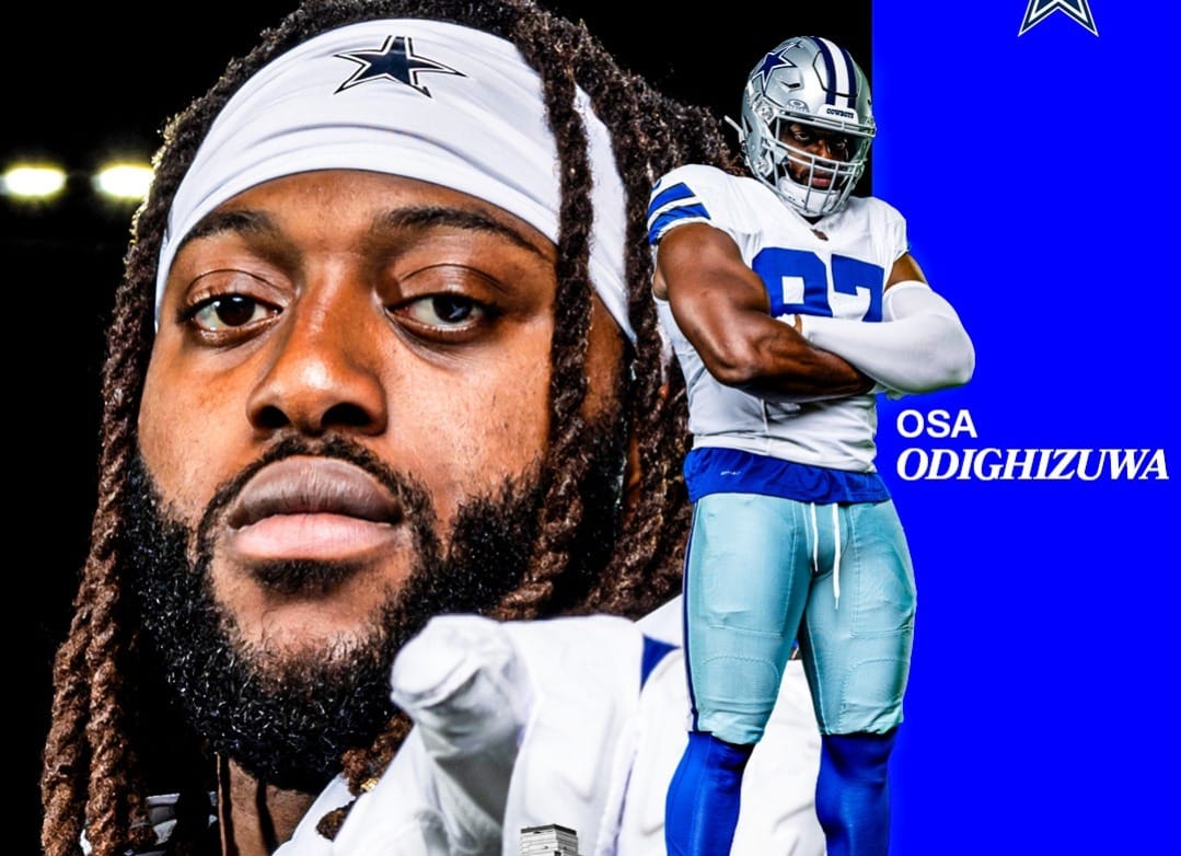 Osa Odighizuwa firma una extensión de contrato por cuatro años con los Cowboys.