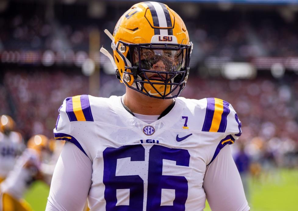 Will Campbell, como tackle universitario, es genial.