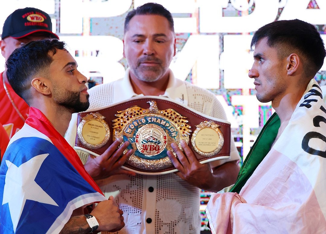 Oscar Collazo vs Edwin Cano, 12 rounds, por el título mundial WBO de peso mínimo.