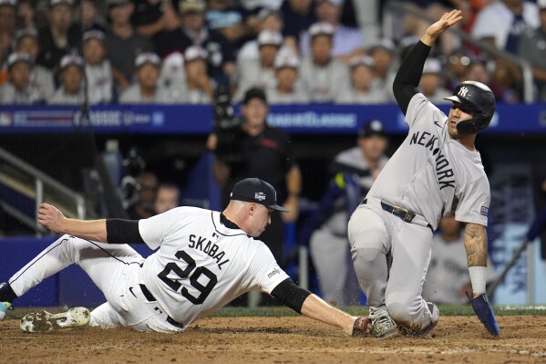 YANKEES ANOTA CARRERA