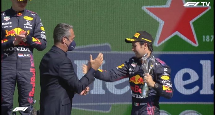 CARLOS SLIM DOMIT CHECO PÉREZ F1