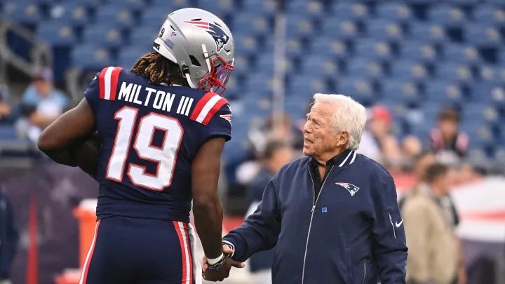 Joe Milton nunca pudo ganarse la titularidad con los Patriots.