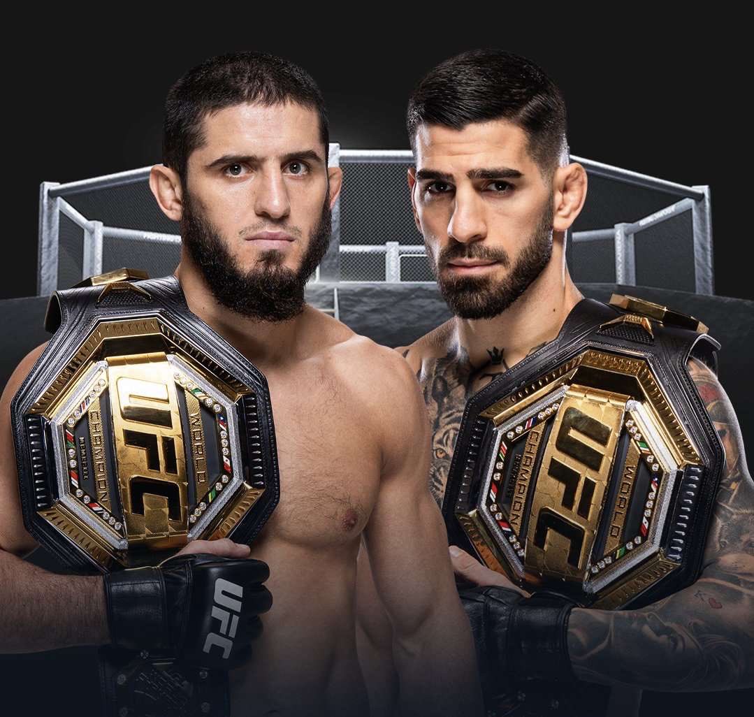 Islam Makhachev vs Ilia Topuria previsto para UFC 316.