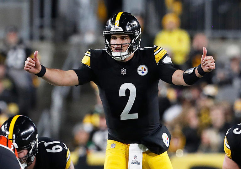 Los Steelers se sienten cómodos con Mason Rudolph como su titular si es necesario.