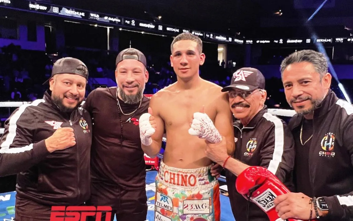 Chino García derrotó a Bad News Conwell en California.