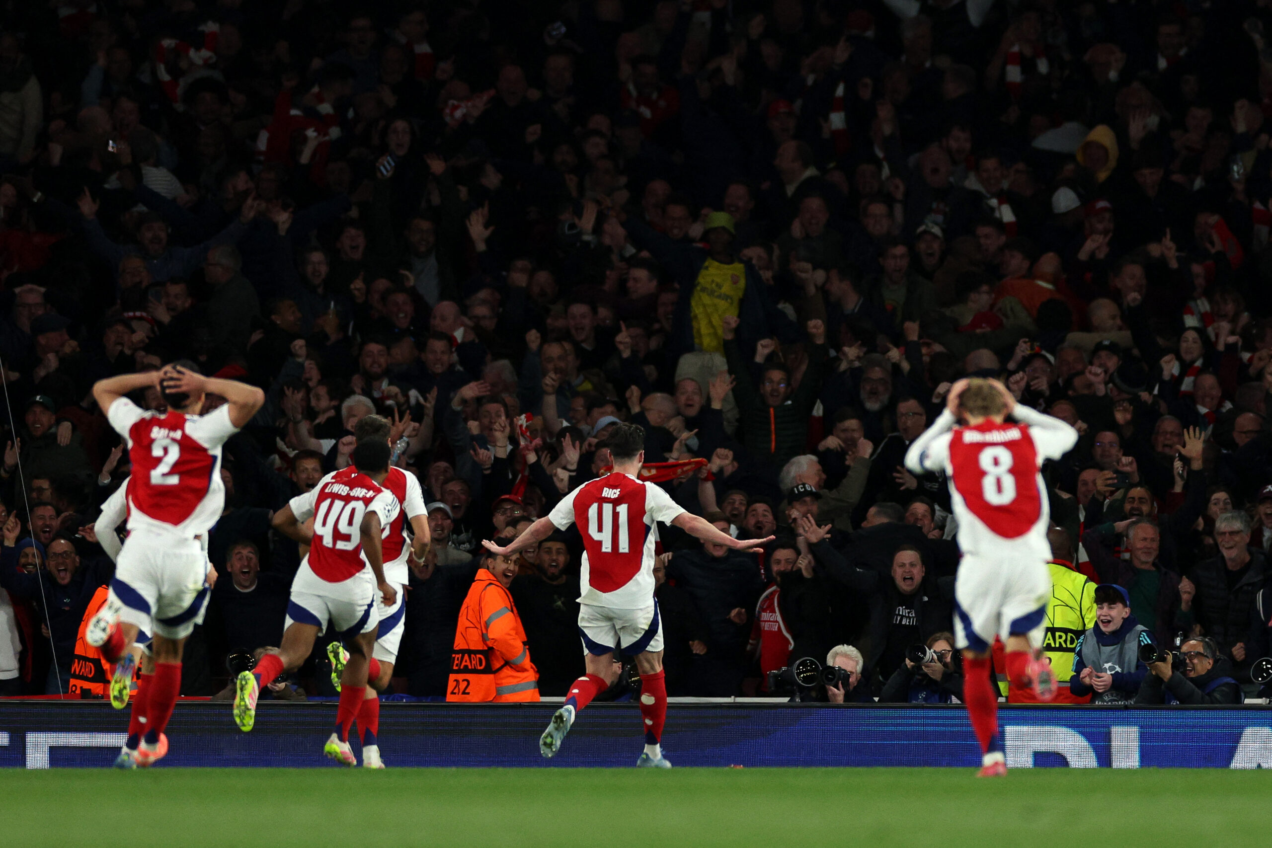 ARSENAL CHAMPIONS LEAGUE VS REAL MADRID 2025
