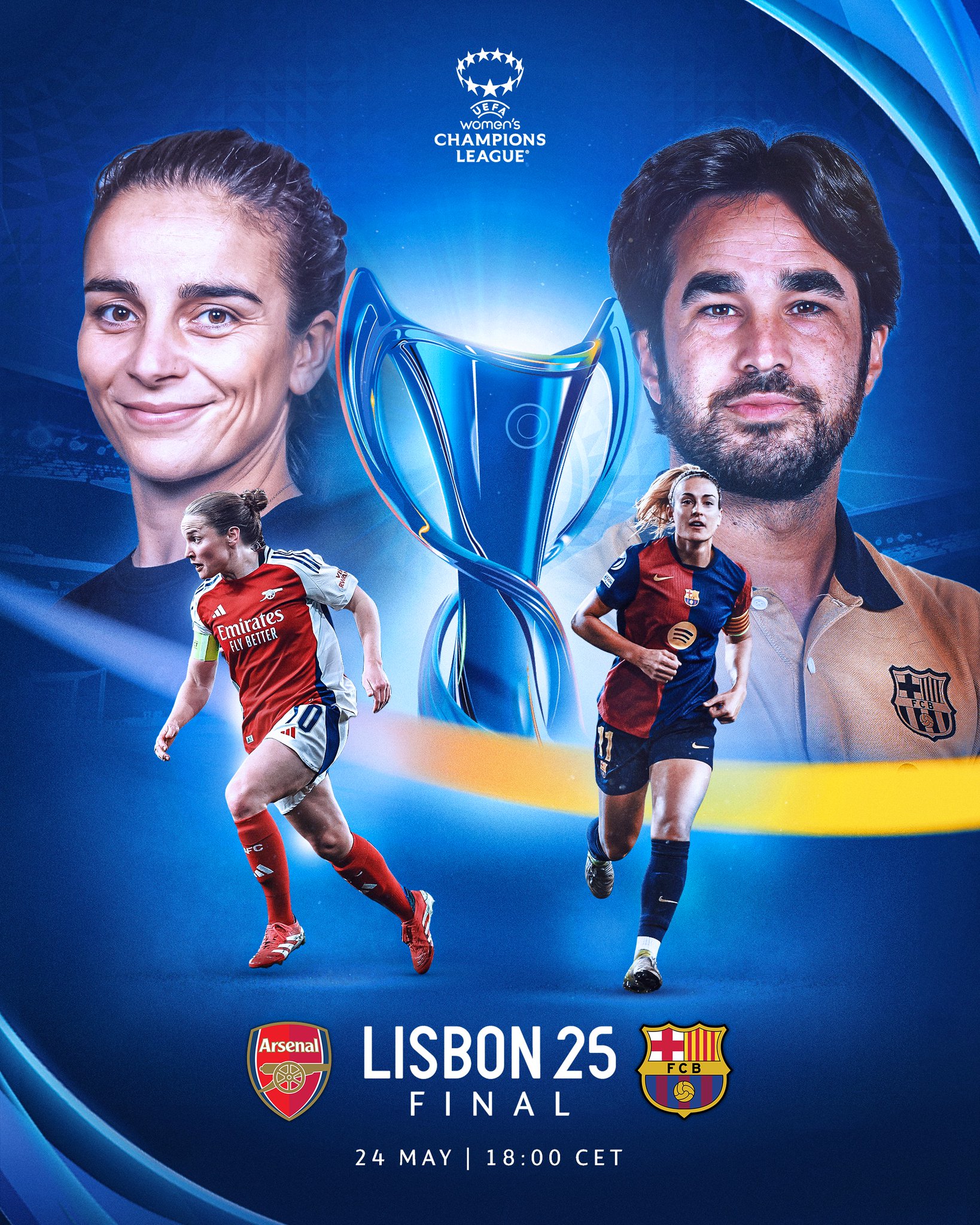 FINAL CHAMPIONS LEAGUE FEMENIL ARSENA VS BARCELONA