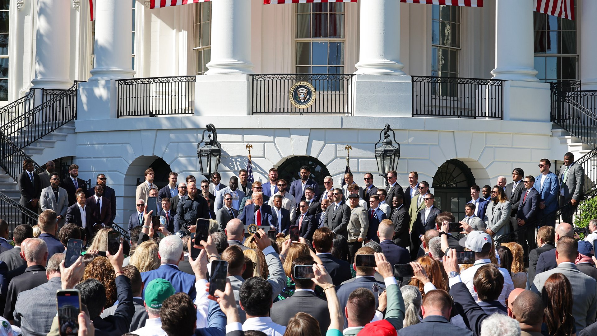 EAGLES WHITE HOUSE NFL TRUMP