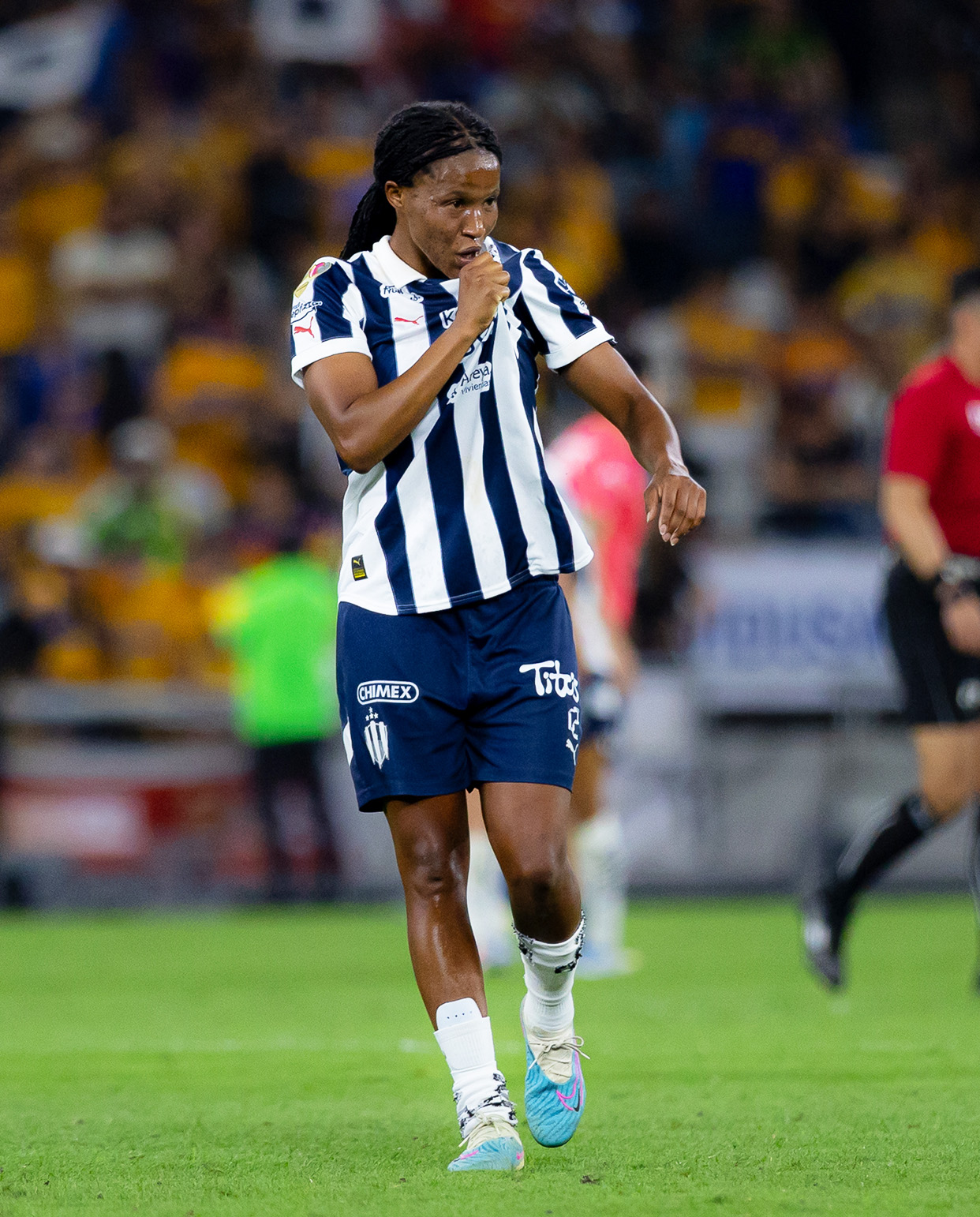 RAYADAS VS TIGRES 4TOS DE FINAL CL2025 FEMENIL