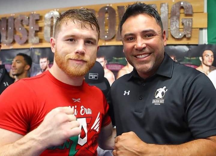 Óscar de la Hoya quiere recuperar su amistad con el Canelo.