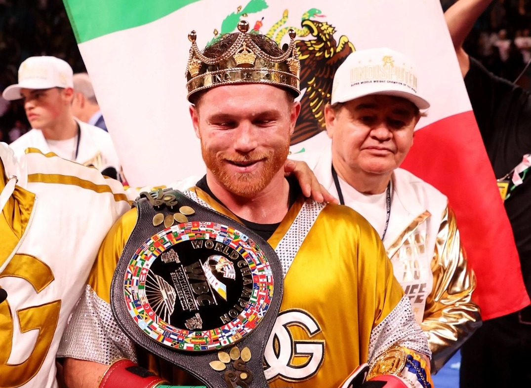Canelo Álvarez ha estado en el rodeo 66 veces a lo largo de su carrera, y sólo Floyd Mayweather Jr. y Dmitry Bivol han podido enlazar al toro que es la cara actual del boxeo.