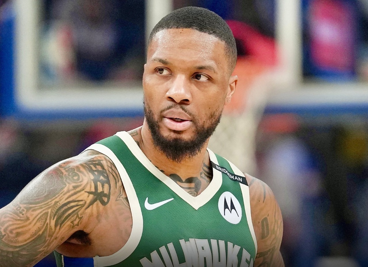 Damian Lillard, se perderá el inicio de los playoffs en la NBA con los Milwaukee Bucks.