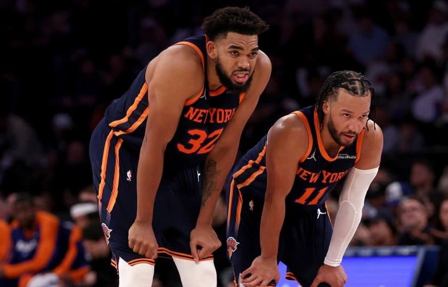New York Knicks vs. Detroit Pistons, juego de primera ronda en play offs.