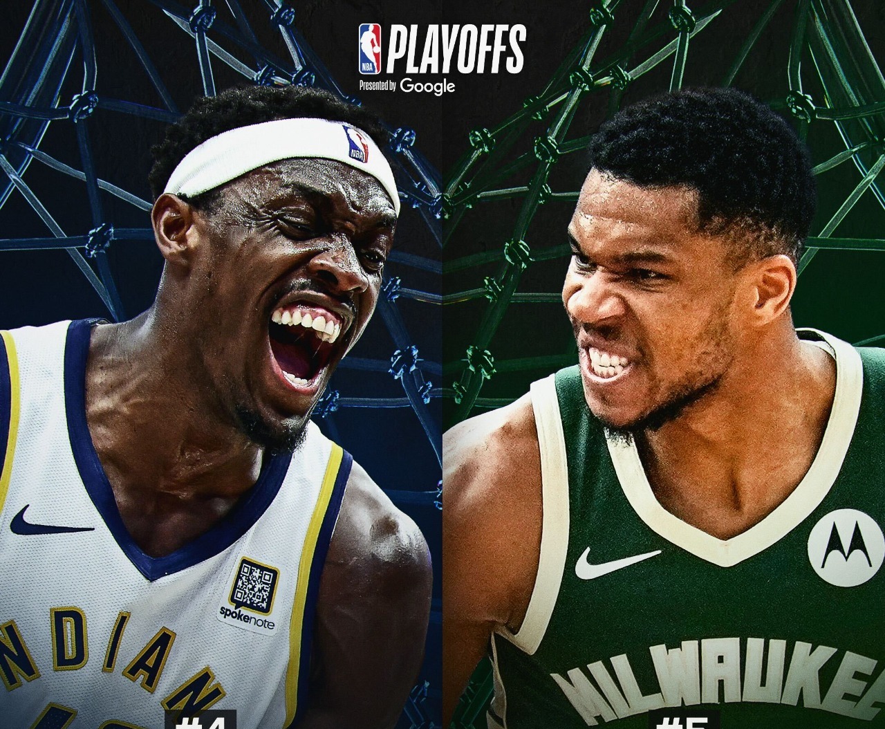 Pacers vs Bucks juegan el juego 5 el día de hoy en Indiana.
