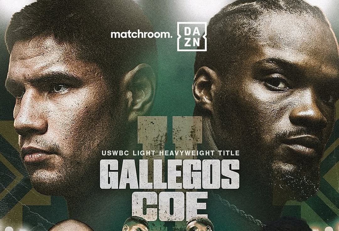 Manuel Gallegos y Khalil Coe tendrán revancha el 30 de mayo en México en vivo por DAZN.