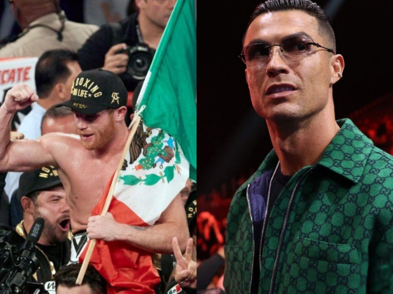 El Canelo Álvarez anunció que Cristiano Ronaldo será su invitado estrella en su pelea el 3 de Mayo.