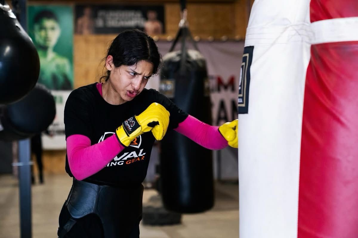 Gabriela Fundora se prepara para defender su corona.