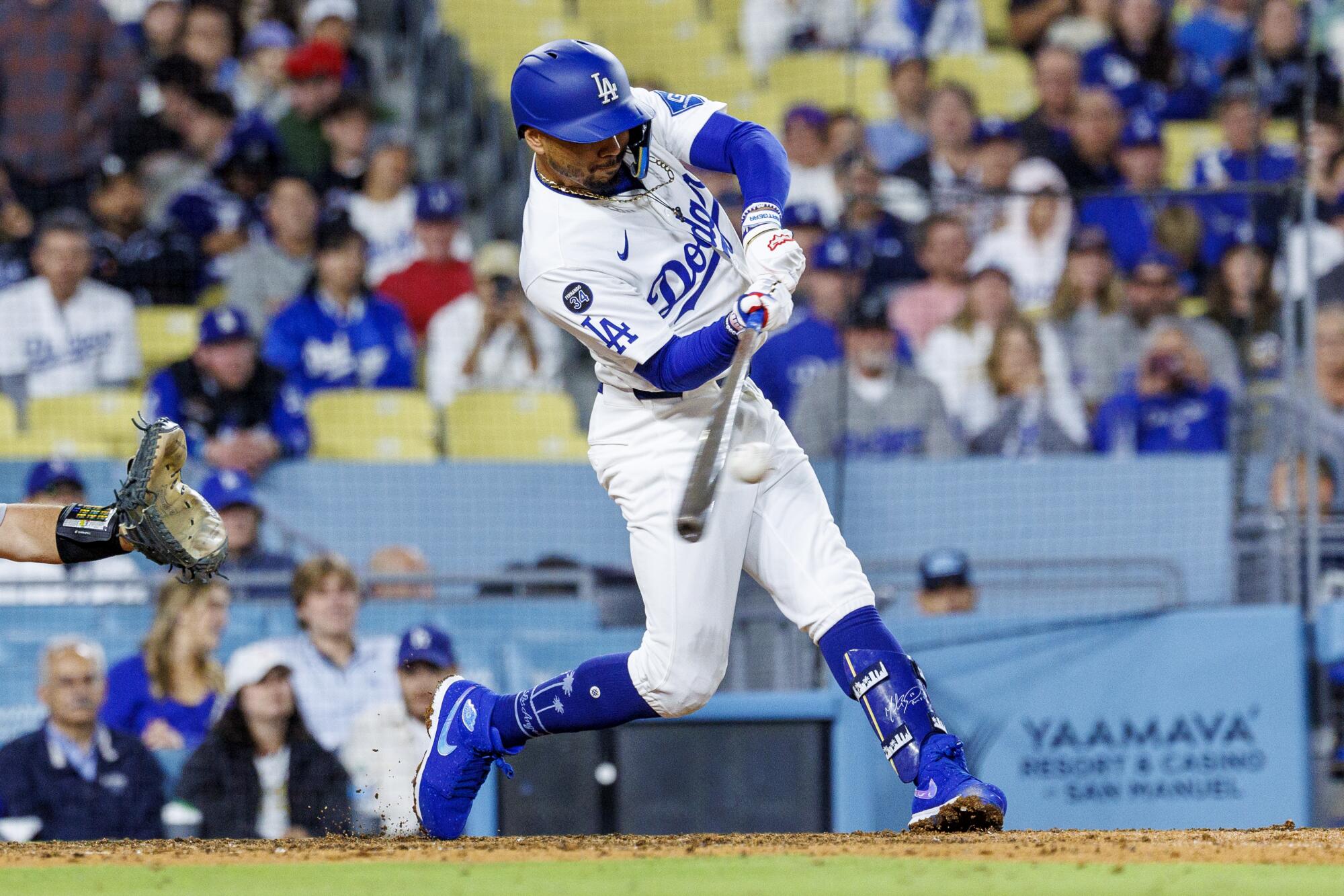 LA OFENSIVA DE LOS DODGERS EXPLOTÓ CON CUATRO JONRONES