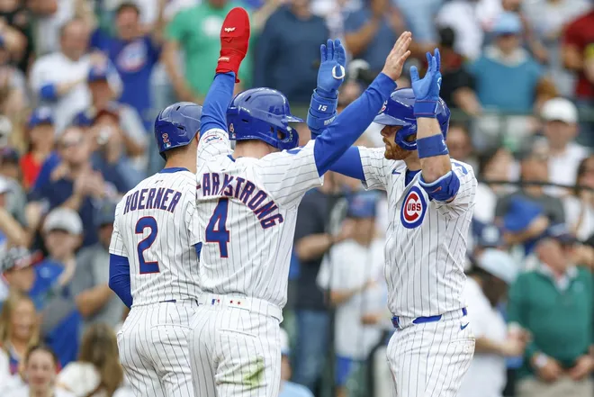 CUBS RECIBEN A LOS MARLINS