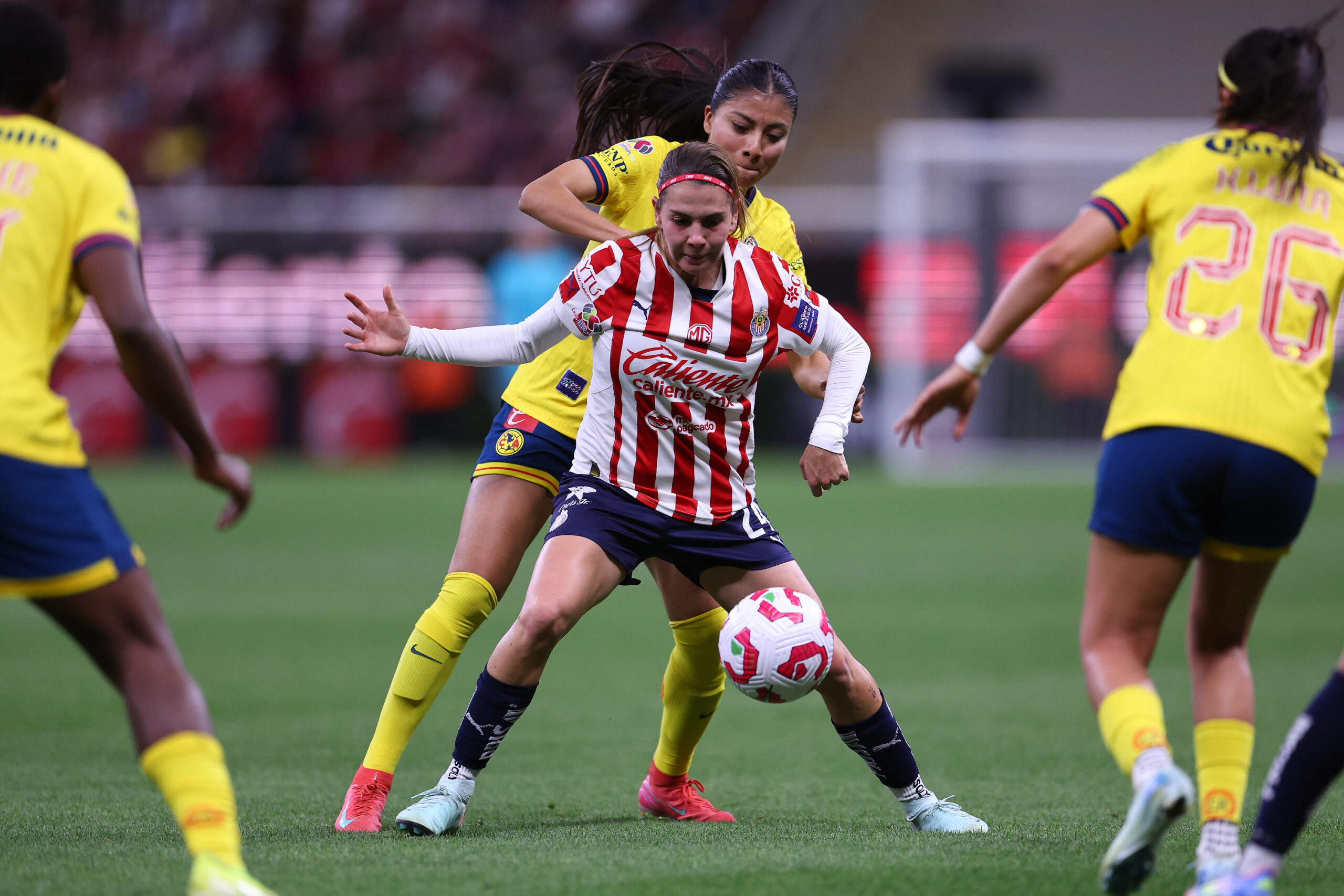 AMERICA VS CHIVAS LIGUILLA CLAUSURA 2025 FEMENIL