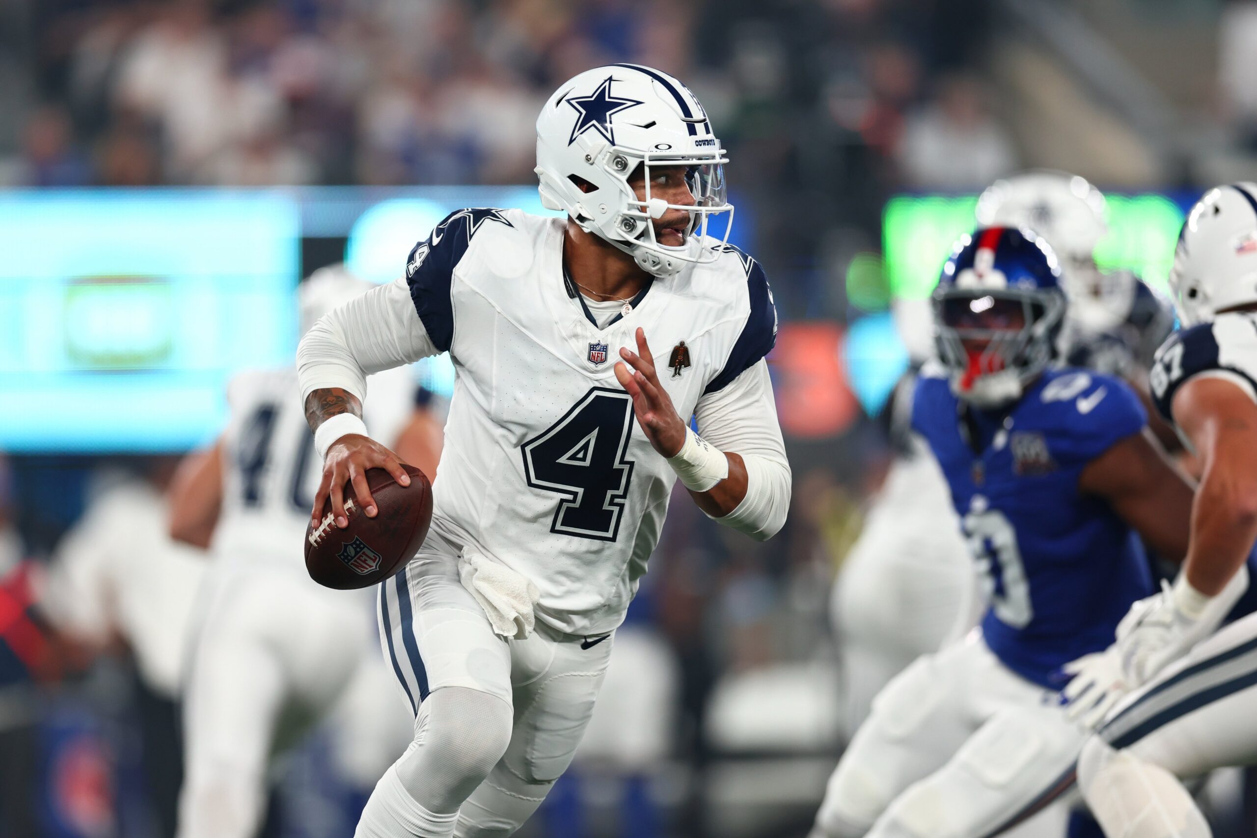 DAK PRESCOTT 2025 TEMPORADA NFL DALLAS COWBOYS