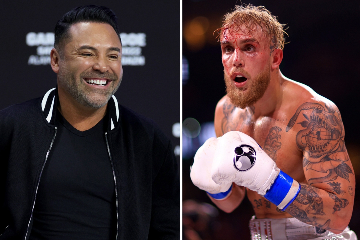 De La Hoya felicito a Jake Paul por lo que ha hecho desde el principio y por la seriedad con la que se ha tomado el boxeo.