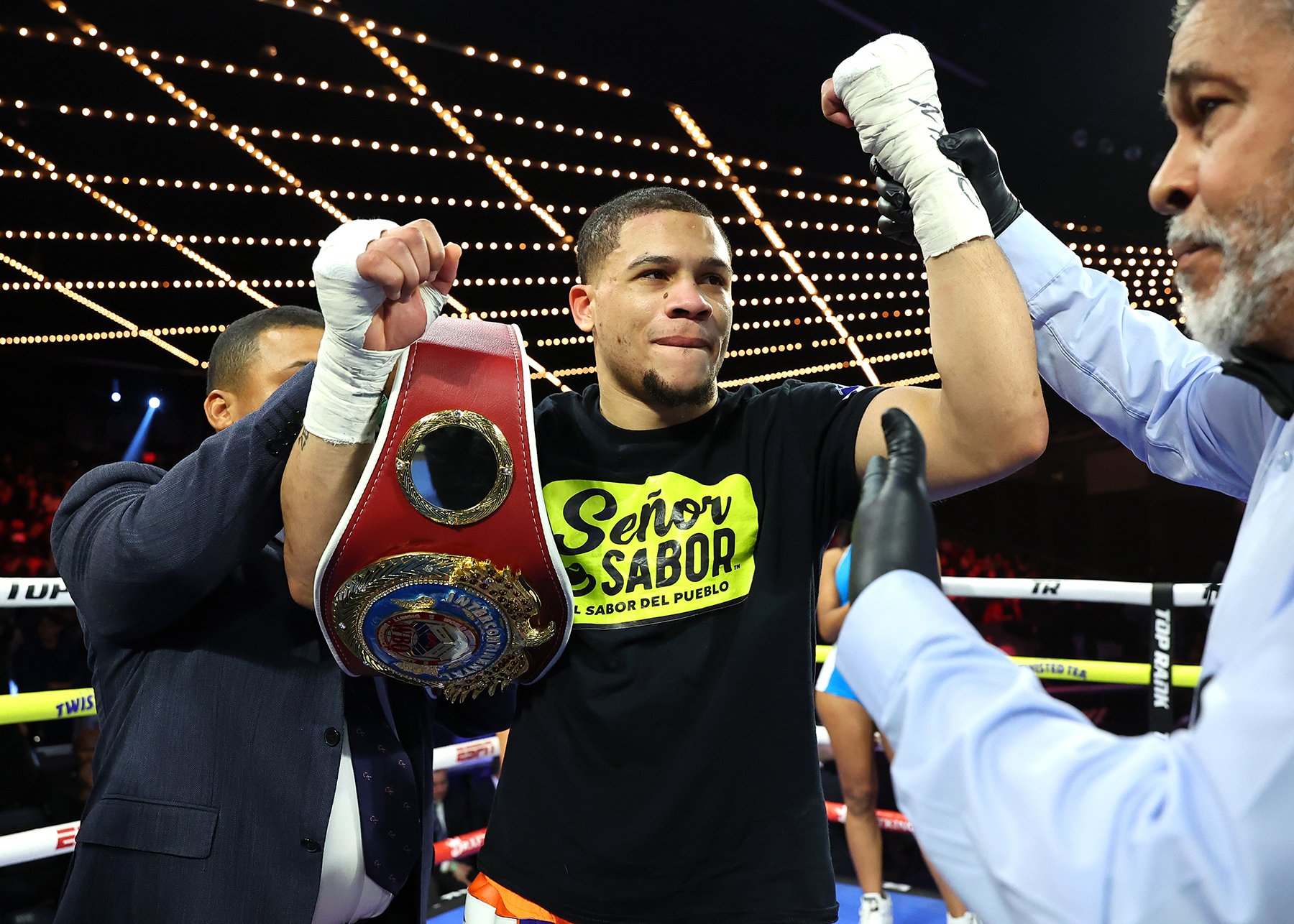 Rohan Polanco (República Dominicana) vs. Fabián Maidana (Argentina), pelea en peso wélter.