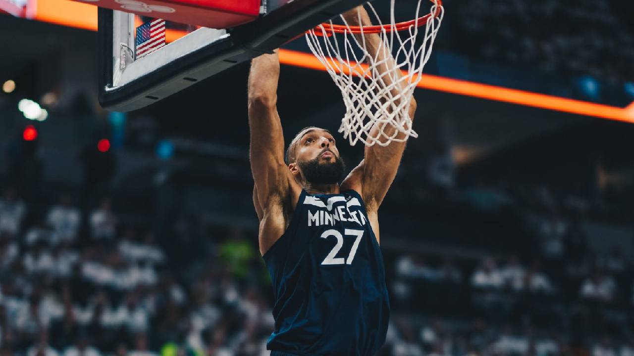 Rudy Gobert de los Timberwolves