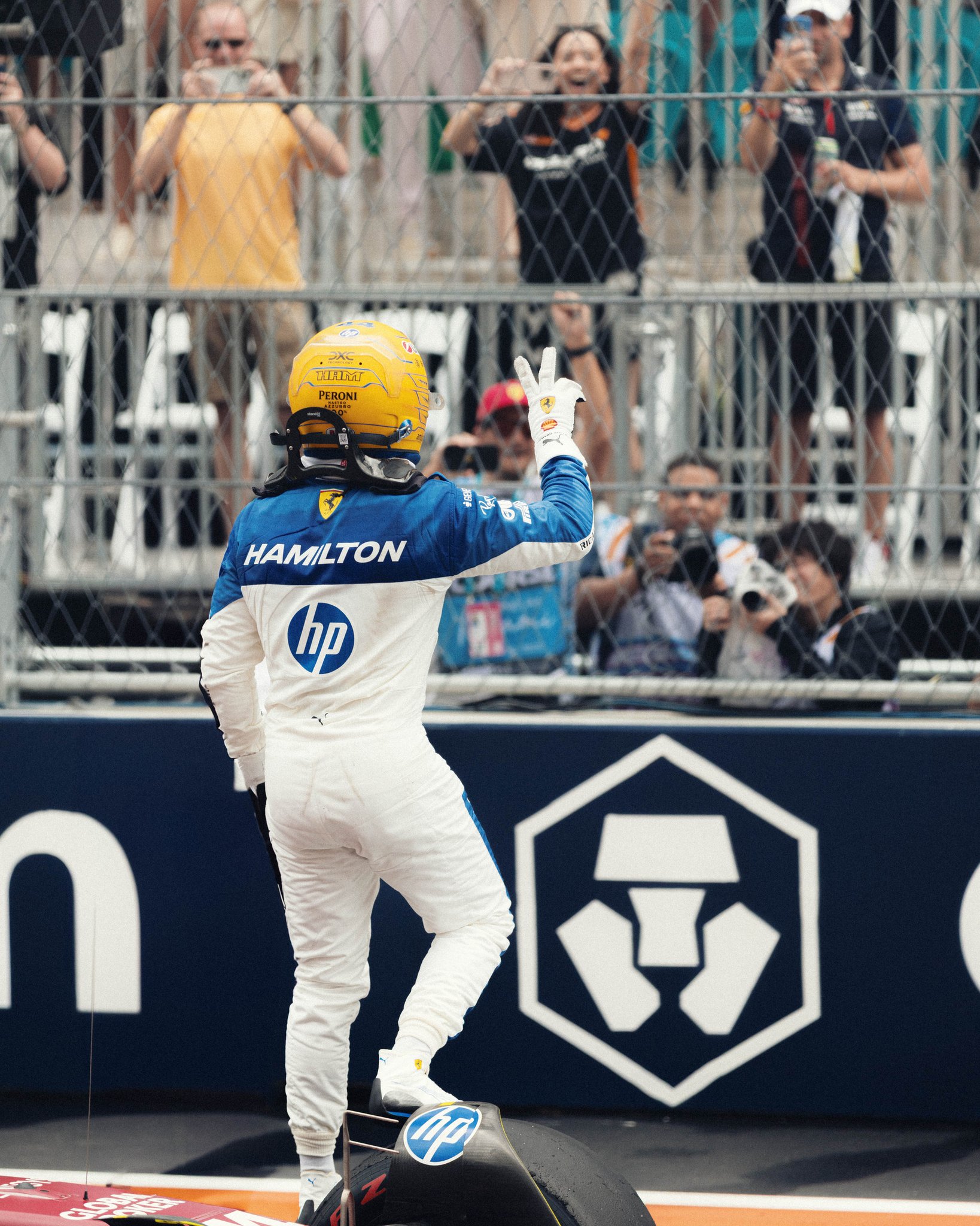 LEWIS HAMILTON FERRARI SPRINT MIAMI 2025