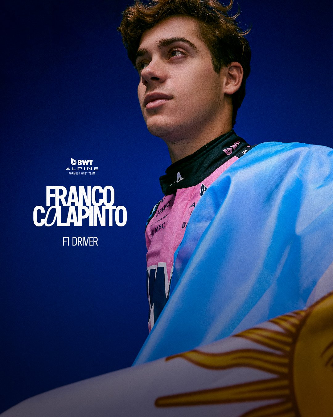 FRANCO COLAPINTO FORMULA 1 ALPINE 2025
