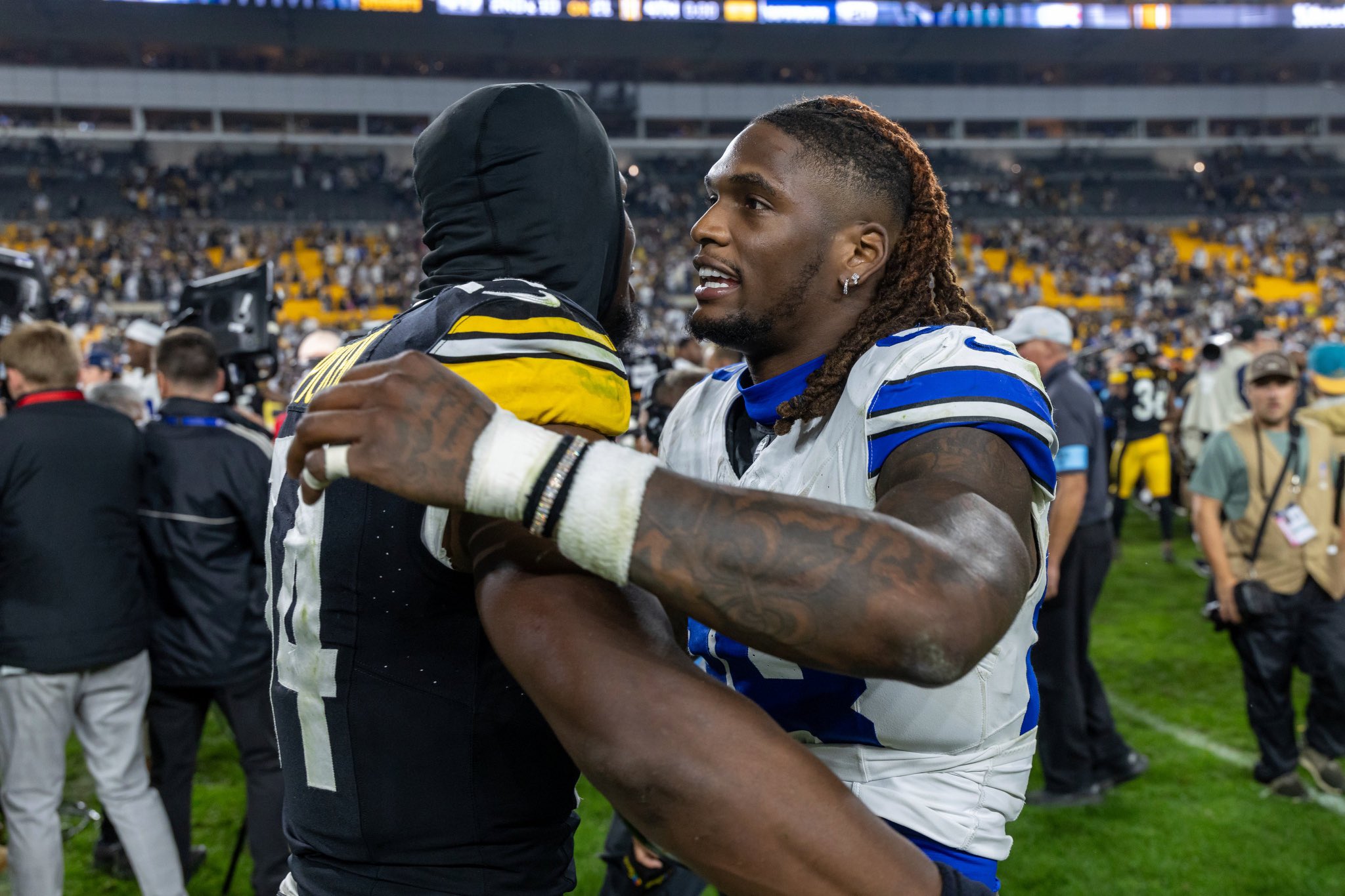 George Pickens y CeeDee Lamb será una dupla de lujo en Dallas.