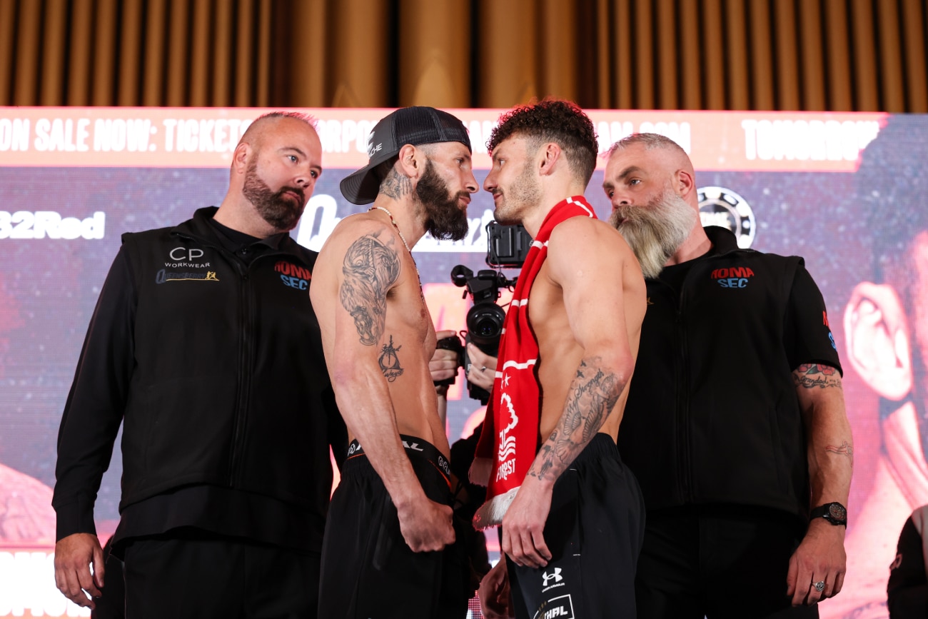 Anthony Cacace vs Leigh Wood; por el título mundial peso superpluma de la OIB.
