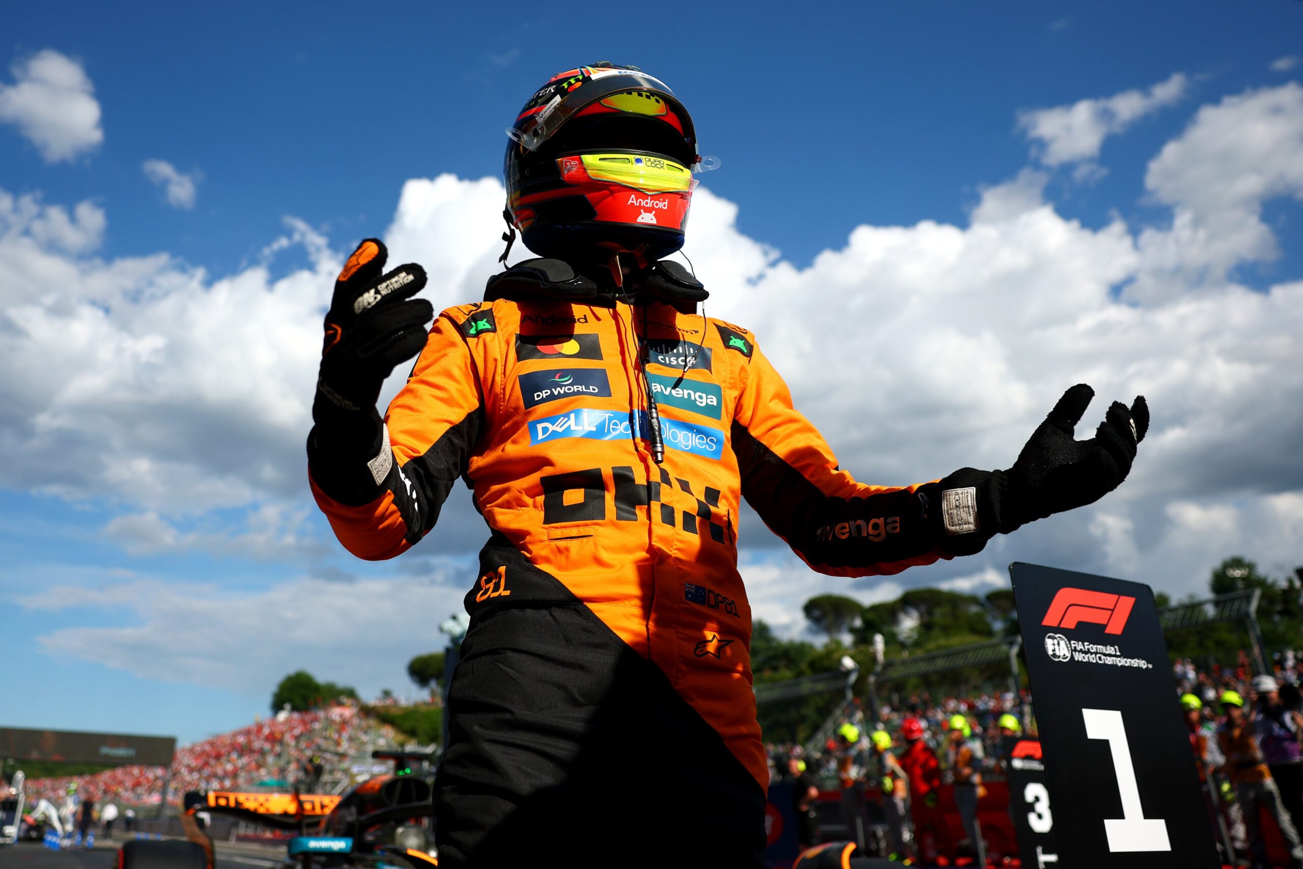 ÓSCAR PIASTRI QUALY F1 2025 IMOLA