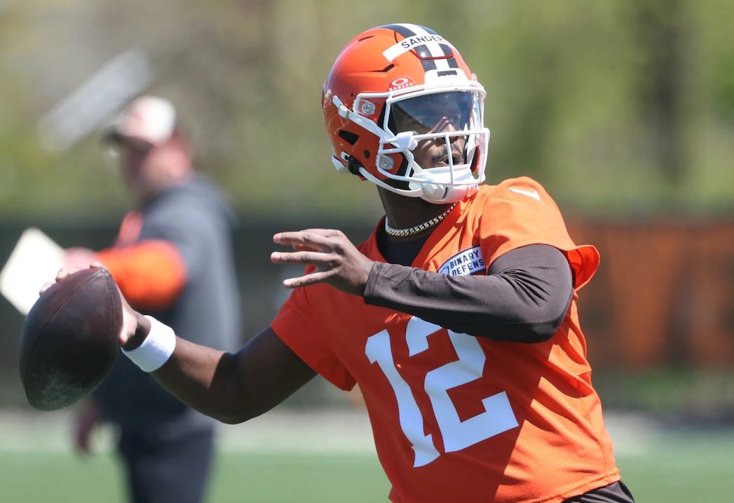Shedeur Sanders fue seleccionado por los Browns en la quinta ronda del Draft de la NFL 2025.
