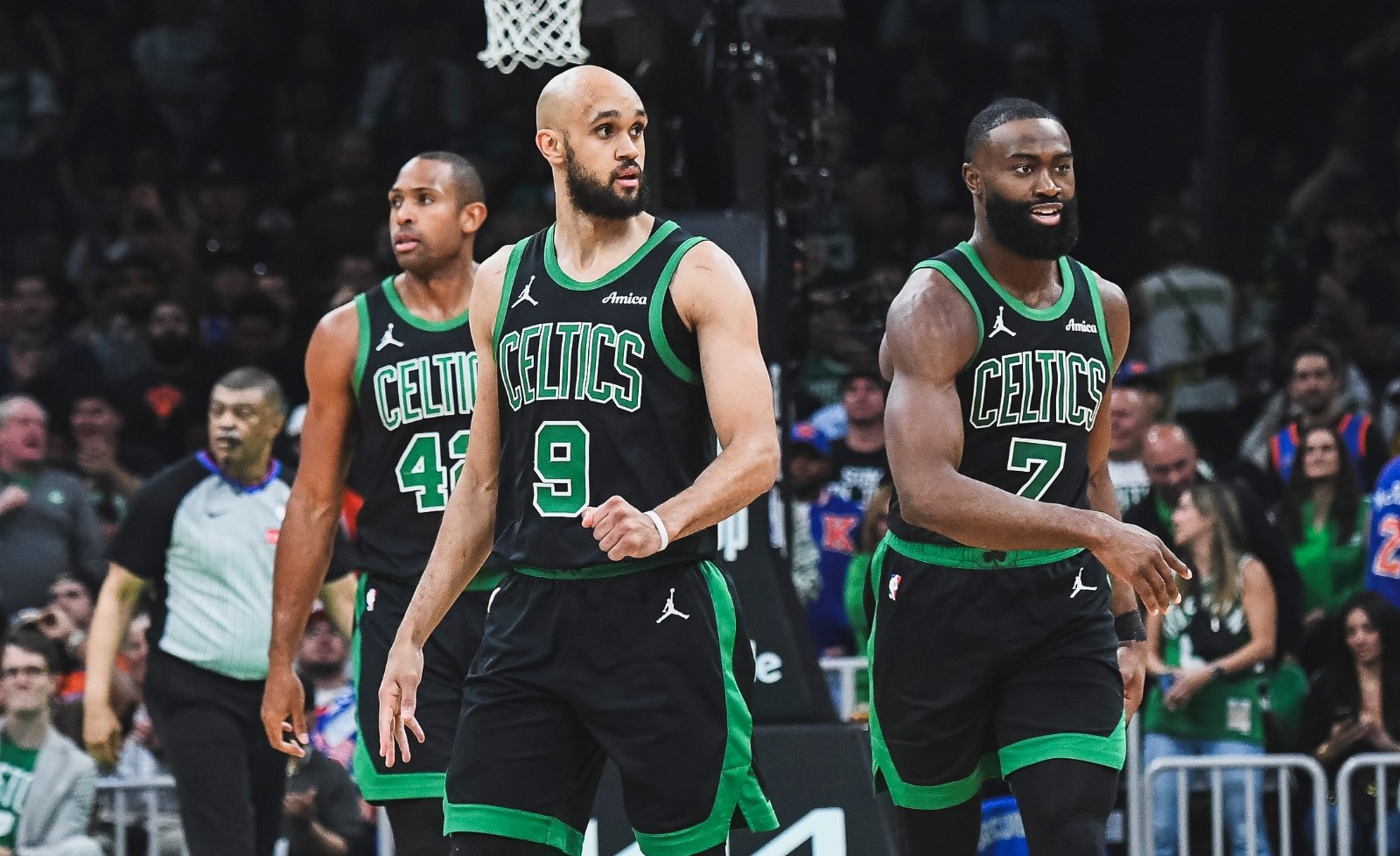 Los Celtics cayeron eliminados a manos de los Knicks.