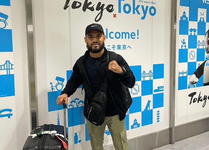 Eduardo 'Sugar' Núñez ya se encuentra en Japón.
